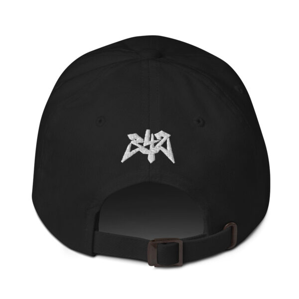 "Vampirzähne" - Dad-Hat (weiß/schwarz) – Bild 4
