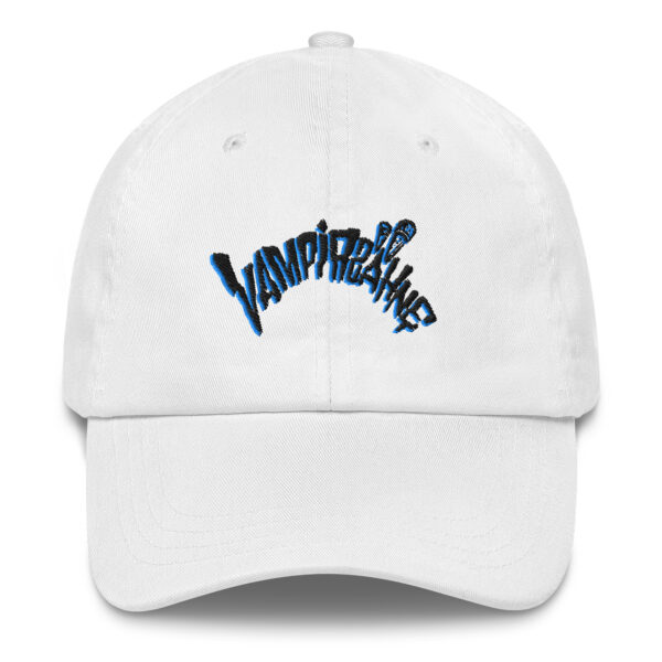 "Vampirzähne" - Dad-Hat (weiß/schwarz) – Bild 7