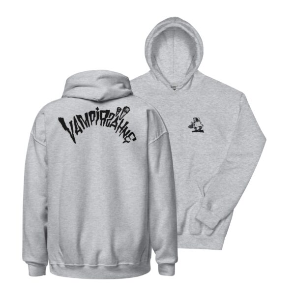 "Vampirzähne" - Hoodie Vol.2 (grau/blau/rosa) – Bild 5
