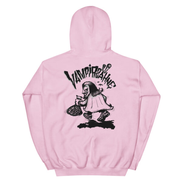 "Vampirzähne" - Hoodie Vol.1 (grau/blau/rosa) – Bild 7