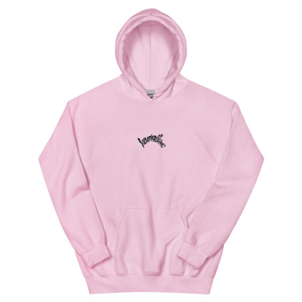 "Vampirzähne" - Hoodie Vol.1 (grau/blau/rosa) – Bild 6
